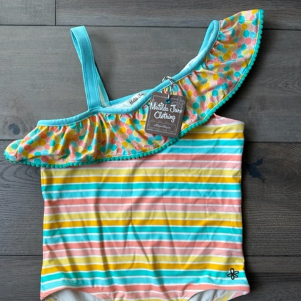 Matilda Jane Brand New Girls Swimsuit